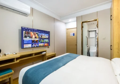 Restful Double Bed Room Without Window(free Coffee And Snacks)